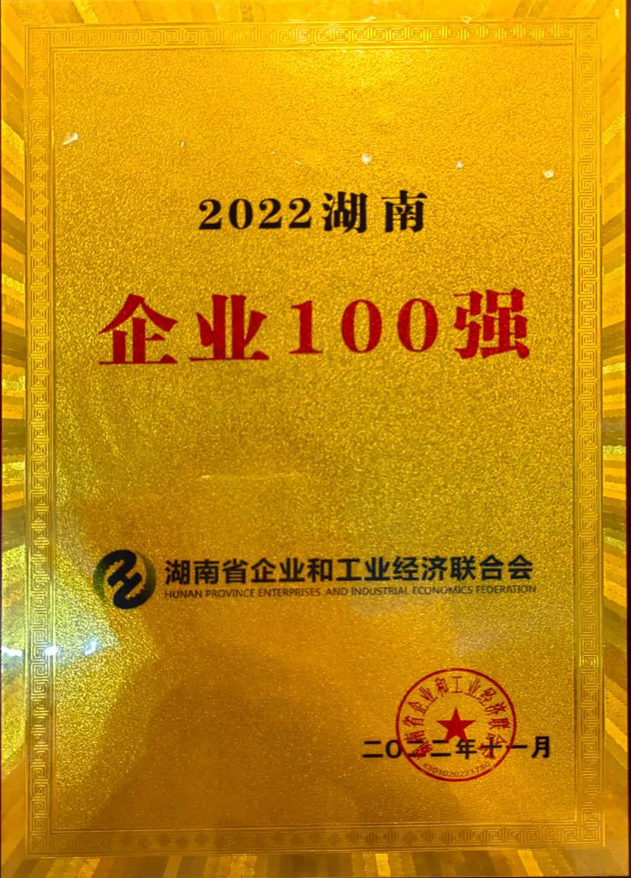 湖南企業(yè)100強
